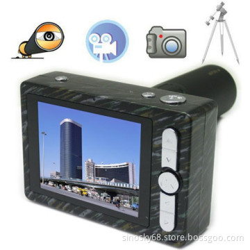 Monocular Telescopic Lens Digital Camera Long Distance 1000m Shoot (QT-PDV010)